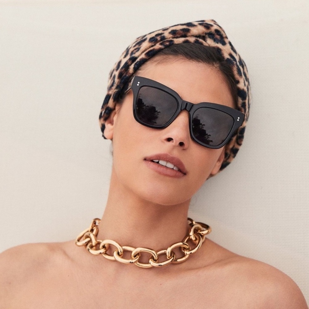 ISO: Veronica Beard x Kassatex terry cloth leopard headband